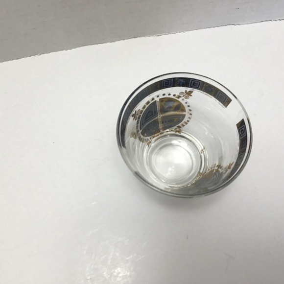 2 Vintage Culver Coronet mid century modern old fashioned tumbler glassware - Picture 7 of 14